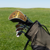 Couvre-club De Golf Or (In Situ)
