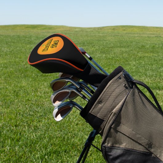 Couvre-club De Golf Orange (In Situ)