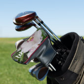 Couvre-club De Golf Orchidée blanche II Élégante florale (In Situ)