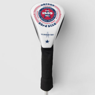 Couvre-club De Golf Oregon State Circle Custom Golf Head Cover
