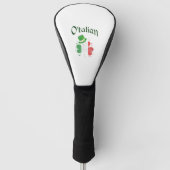 Couvre-club De Golf O'talian Irish St. Patrick's Day Shamrock italien (Devant)