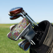 Couvre-club De Golf Otter Abstrait (In Situ)