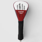 Couvre-club De Golf Outils de communication (Devant)