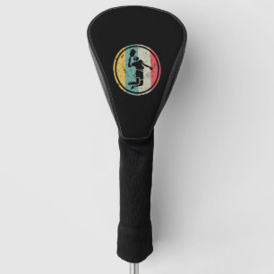 Couvre-club De Golf Paddleball Tennis Vintage Retro Pickleball