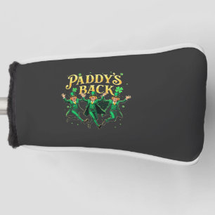 Couvre-club De Golf Paddy's Back St Patrick's Day Trump Dancing