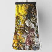 Couvre-club De Golf Palette de l'artiste #1 (Tourné à 90°)