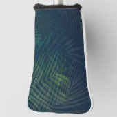 Couvre-club De Golf Palme Vert foncé Feuille Golf Head Cover - Tropica (Tourné à 90°)
