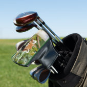 Couvre-club De Golf Panda rouge (In Situ)