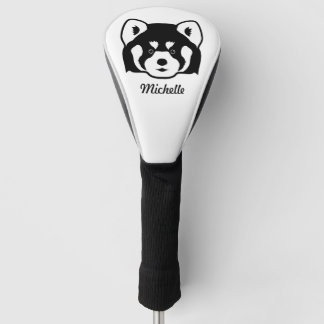 Couvre-club De Golf Panda rouge