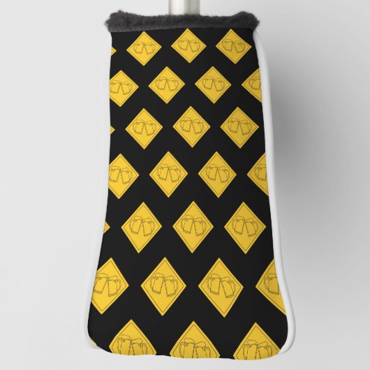 Couvre-club De Golf Panneau pour amateurs de bière (Tourné à 90°)