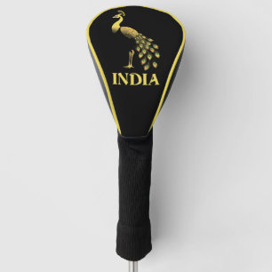 Couvre-club De Golf Paon Inde Oiseau National