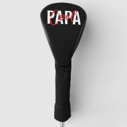 Couvre-club De Golf Papa cool (Devant)