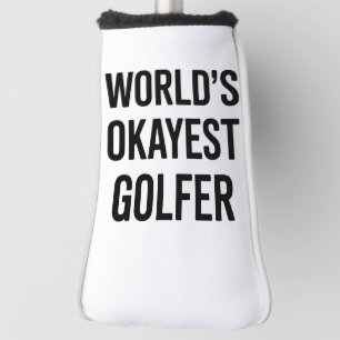 Couvre-club De Golf Papa golfeur le plus moyen du monde Fête des pères