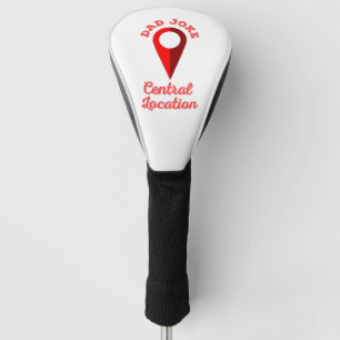 Couvre-club De Golf Papa Joke Central Emplacement