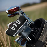 Couvre-club De Golf Papa le plus frais depuis 20XX Moderne Simple Prep<br><div class="desc">Ce design simple et moderne est composé de la typographie de san serif.</div>