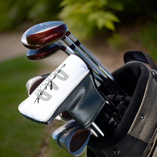 Couvre-club De Golf Papa le plus frais depuis 20XX Moderne Simple Prep