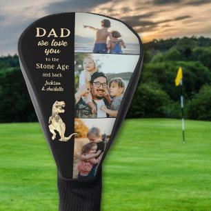 Couvre-club De Golf Papa Nous T'aimons Citation Enfants Photomontage