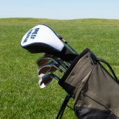 Couvre-club De Golf Papa, texte bleu (In Situ)