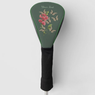 Couvre-club De Golf Papillons Et Fleur De Pois Doux