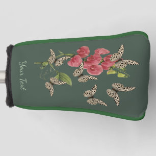 Couvre-club De Golf Papillons Et Fleur De Pois Doux