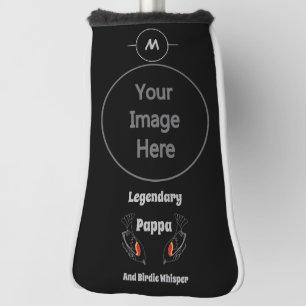 Couvre-club De Golf Pappa légendaire et Whisper Birdie Red Wing Bird G