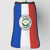 Couvre-club De Golf Paraguay (Tourné à 90°)