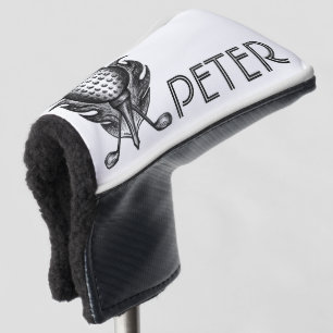 Couvre-club De Golf Parcours de golf personnalisé Ball Tee Club Cadeau