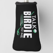 Couvre-club De Golf Parle Birdie à moi (Tourné à 90°)