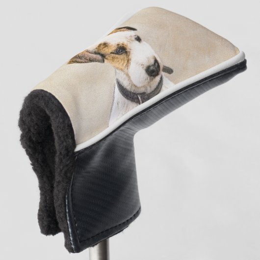 Couvre-club De Golf Parson Jack Russell Terrier Peinture - Chien Art (Devant 3/4)