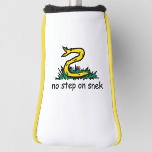 Couvre-club De Golf Pas de pas sur les mèmes de snek Gadsden parodie S