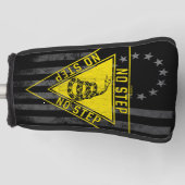 COUVRE-CLUB DE GOLF PAS D'ÉTAPE GADSDEN SNAKE AÉRONEF AMERICAN FLAG (Devant)