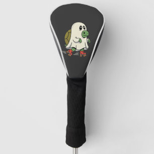 Couvre-club De Golf Patins à roulettes Tortue Fantôme Design Halloween