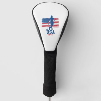 Couvre-club De Golf Patriotic Golf USA