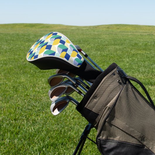 Couvre-club De Golf Patters bleus (In Situ)