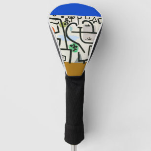 Couvre-club De Golf Paul Klee Rich Harbour Expressionnisme Abstrait
