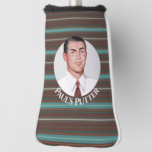 Couvre-club De Golf Paul's Putter (Tourné à 90°)