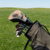 Couvre-club De Golf Paysage Abstrait de Boho (1) (In Situ)