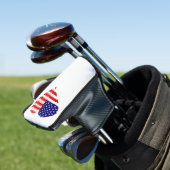 Couvre-club De Golf Pccnt Heartflag aux États-Unis (In Situ)
