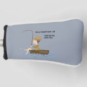 Couvre-club De Golf Pêche Blue Funny Désolé Manqué Votre Devis D'Appel (Devant)