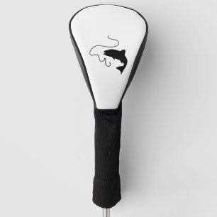 Couvre-club De Golf Pêche, poisson et hameçon