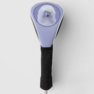 Couvre-club De Golf Peinture blanche standard pour caniche - Art origi