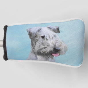 Couvre-club De Golf Peinture Cesky Terrier - Cute Original Chien Art