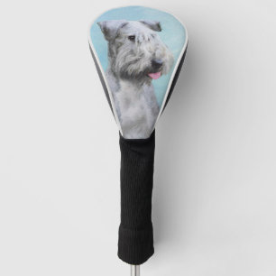 Couvre-club De Golf Peinture de Cesky Terrier - Cute Original Dog Art