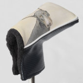 Couvre-club De Golf Peinture de Doberman Pinscher - Art original de ch (Devant 3/4)