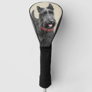 Couvre-club De Golf Peinture écossaise Terrier - Cute Original Dog Ar