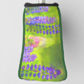 Couvre-club De Golf Peinture Lupine - Art Fleur Original (Tourné à 90°)