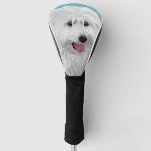 Couvre-club De Golf Peinture polonaise de chien de berger de plaine -