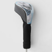 Couvre-club De Golf Peinture Sealyham Terrier - Cute Original Chien Ar (Incliné)