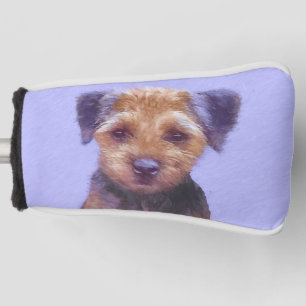 Couvre-club De Golf Peinture sur la frontière de Terrier - Belle art