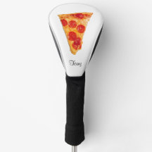 Pepperoni Pizza Golf Head Couverture